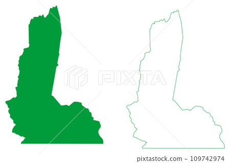 Sao Joao da Baliza municipality (State of Roraima, Municipalities of Brazil, Federative Republic of Brazil) map vector illustration, scribble sketch Sao Joao da Baliza map Sao Joao da Baliza municipality (State of Roraima, Municipalities of Brazil, Federative Republic of Brazil) map vector illustration, scribble sketch Sao Joao da Baliza map 109742974