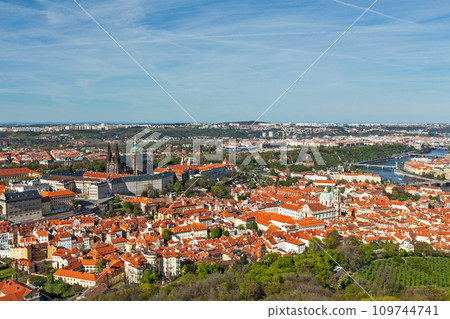 Aerial view of Hradchany 109744741