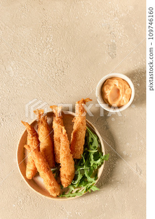breaded Torpedo shrimps breaded Torpedo shrimps 109746160