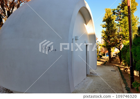 Shibuya Ward, Seven Street Park Toilet Scenery Shibuya Ward, Seven Street Park Toilet Scenery 109746320