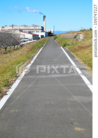 Irumagawa Cycling Road Near Kawagoe East Cleaning Center Kawagoe City Irumagawa Cycling Road Near Kawagoe East Cleaning Center Kawagoe City 109747227