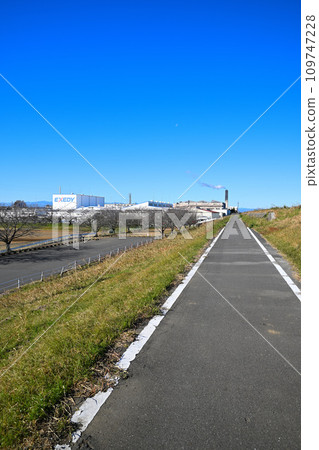 Irumagawa Cycling Road Near Kawagoe East Cleaning Center Kawagoe City Irumagawa Cycling Road Near Kawagoe East Cleaning Center Kawagoe City 109747228