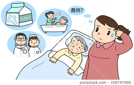 Nursing care issues - Cost burden of nursing care services and pressure on household finances 109747408