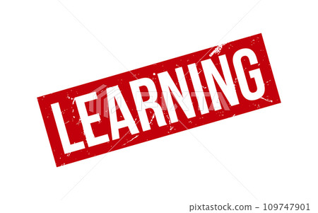 Learning Rubber Stamp Seal Vector 109747901