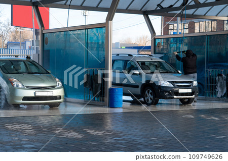 Self service high pressure car wash Self service high pressure car wash 109749626