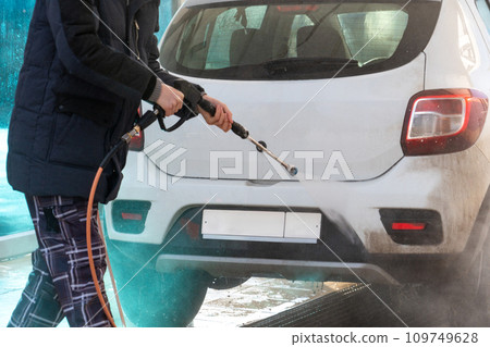 Self service high pressure car wash Self service high pressure car wash 109749628