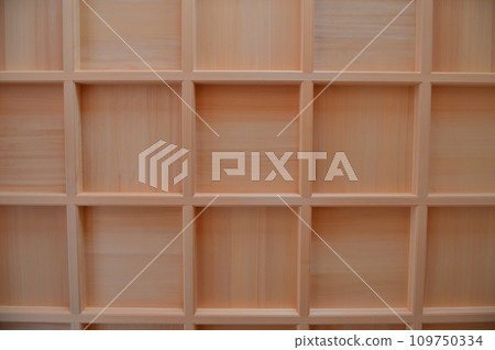 The ceiling board of the eyes (Nagoya Castle / Honmaru Palace Tetsuin-in / Nagoya City, Aichi Prefecture) 109750334