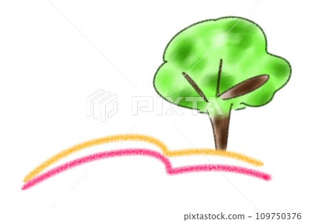 鋪開草地和大樹 109750376