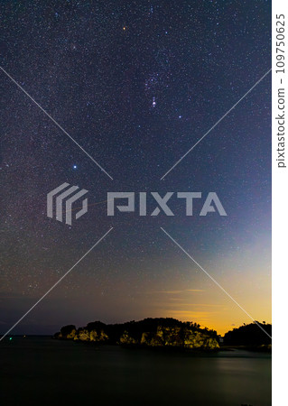 從松島看到的雙子座流星雨 從松島看到的雙子座流星雨 109750625