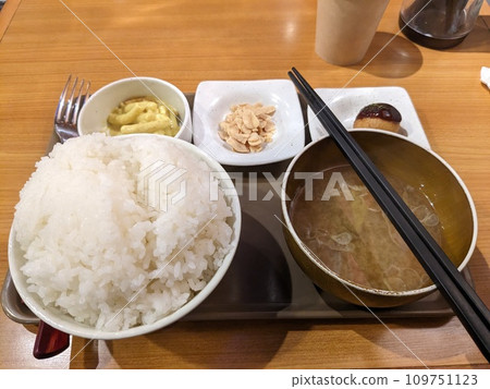 Hamburger set meal without hamburger Hamburger set meal without hamburger 109751123