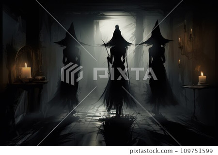 Bewitched Shadow Mirrors - Generative AI 109751599