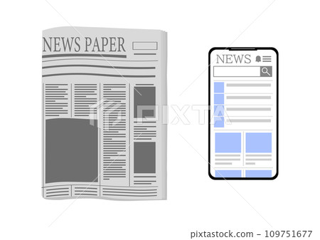 報紙和網路新聞 109751677