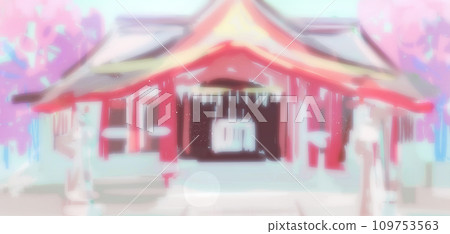 About shrine background spring cherry blossoms About shrine background spring cherry blossoms 109753563