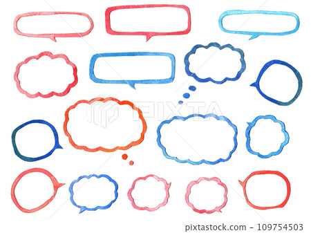 simple and stylish speech bubble 109754503