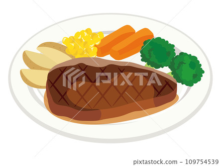 Western food_beef steak 109754539