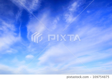 Blue sky sky background background material Blue sky sky background background material 109754875