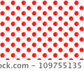 Watercolor style cute red polka dot pattern background wallpaper material 109755135