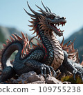 Japanese style dragon AI generated image 109755238