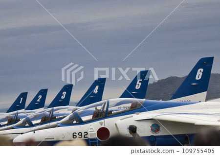 Gifu Air Festival 2023 Parked Blue Impulse 13 Gifu Air Festival 2023 Parked Blue Impulse 13 109755405