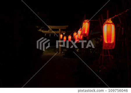 New Year's visit to Kurono Shrine, Muraoka Ward, Kami Town, Mikata District, Hyogo Prefecture, New Year's Day 2023 109756046