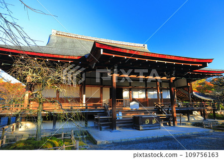 [京都府] 晴天的天龍寺多寶殿 109756163