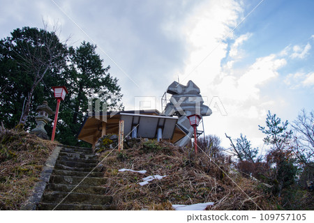 Scenery around Arayu, Yumura Onsen, Shinonsen Town, Mikata District, Hyogo Prefecture, January 2023 109757105