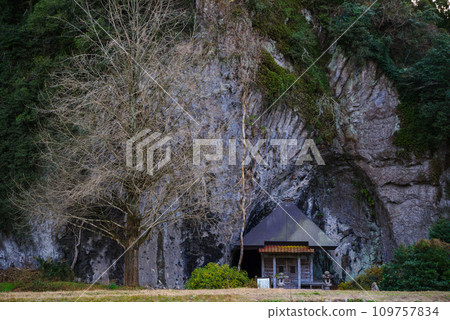 Scenery around Iwane Temple, Asayama Town, Izumo City, Shimane Prefecture, January 2023 109757834