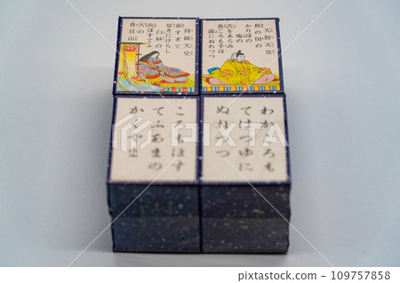 小倉百人一曲 歌謠 讀簽和鳥簽 2 109757858