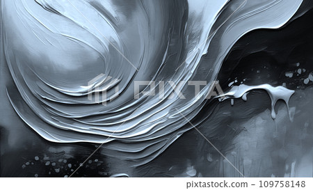 Acrylic texture that looks like a snowy rock surface Acrylic texture that looks like a snowy rock surface 109758148