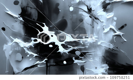 抽象藍色煙熏壓克力紋理 109758251