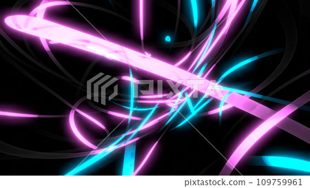 VJ Light Neon Line Tail Particle Ray Light Blue Purple [Other Ver. Available] 109759961