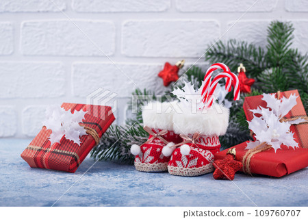 Sinterklaas or Saint Nicholas celebration concept Sinterklaas or Saint Nicholas celebration concept 109760707