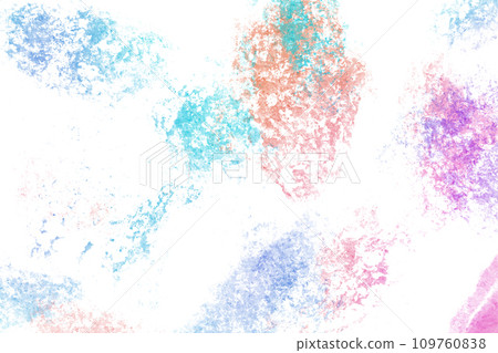 Illustration of mixed stains of blue, purple and red paint in sponge technique. Illustration of mixed stains of blue, purple and red paint in sponge technique. 109760838