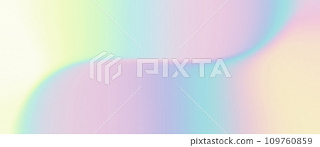 Curved gradient background in pastel colors with grain texture. 109760859