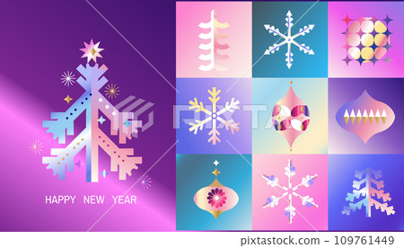 2024 CHRISTMAS NEON BAUHAUS BANNER 2024 CHRISTMAS NEON BAUHAUS BANNER 109761449