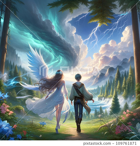 Illustration material: fantasy 109761871