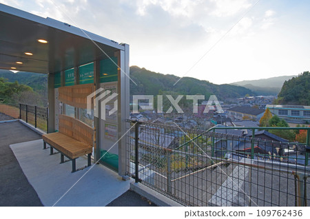 從福岡縣東豐村日田彥山線 BRT 大行寺站巴士站看到的景色 從福岡縣東豐村日田彥山線 BRT 大行寺站巴士站看到的景色 109762436