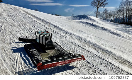 Pisten under construction at Okutadami Maruyama Ski Resort 109762887