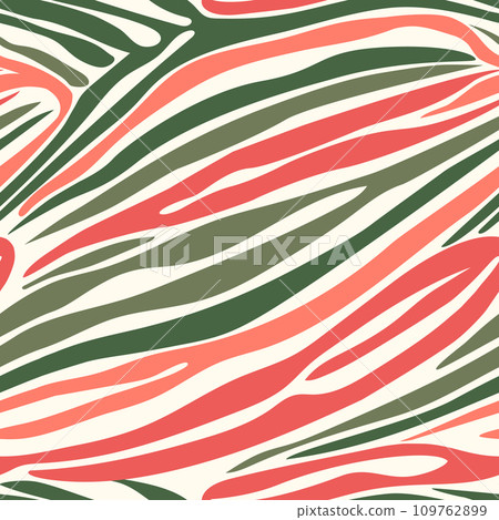 Seamless zebra stripe pattern. Vector animal skin background print Seamless zebra stripe pattern. Vector animal skin background print 109762899