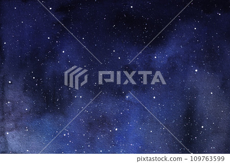 Cosmic illustration. Beautiful colorful space background. Watercolor Cosmos Cosmic illustration. Beautiful colorful space background. Watercolor Cosmos 109763599