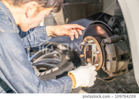 輪胎更換 輪圈除鏽 109764289