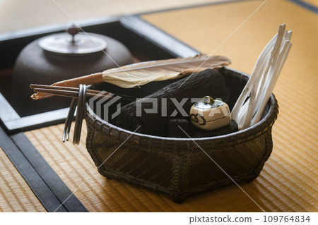 茶道、木炭的準備、木炭中的木炭 109764834