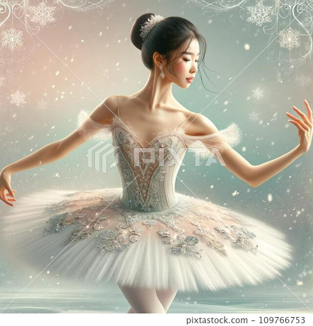 芭蕾舞者的插圖 芭蕾舞者的插圖 109766753