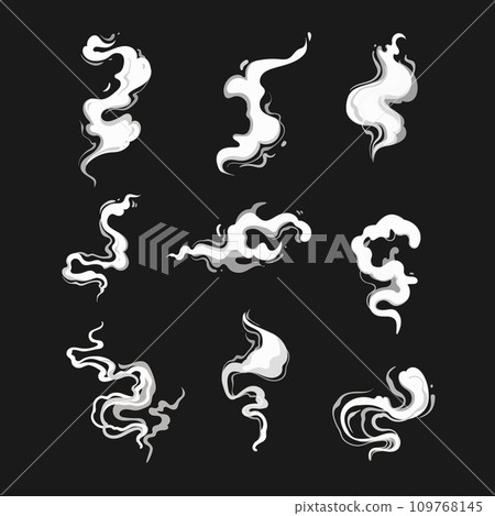 aroma vaporize set cartoon vector illustration aroma vaporize set cartoon vector illustration 109768145