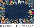 chic christmas frame 109768257