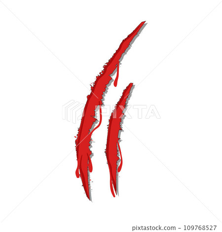 animal claw scratch cartoon vector illustration animal claw scratch cartoon vector illustration 109768527