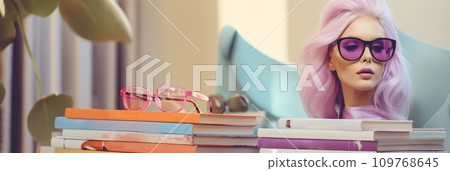 Fashion magazine cover Fashion magazine cover 109768645