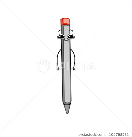 cil pen character cartoon vector illustration cil pen character cartoon vector illustration 109768981
