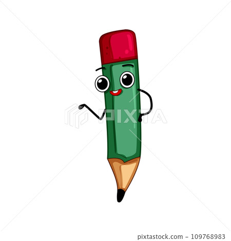 school pen character cartoon vector illustration school pen character cartoon vector illustration 109768983