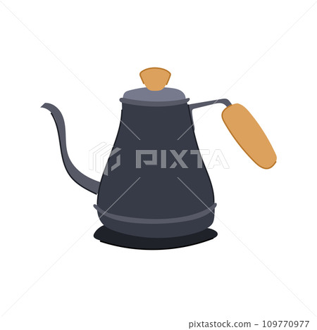 metal steel drip kettle cartoon vector illustration 109770977